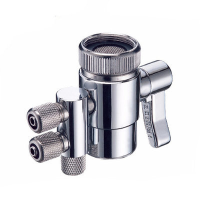 Connecteur de robinet mitigeur 1/2 & 3/4 pouces 2-en-1 adaptateur de robinet