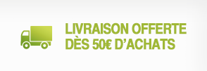 COnsulter nos informations de livraison / Livraison offerte d&egrave;s 120&euro; d'achats