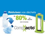 Compacteur bouteille plastique et canette : l'impitoyable Compacto