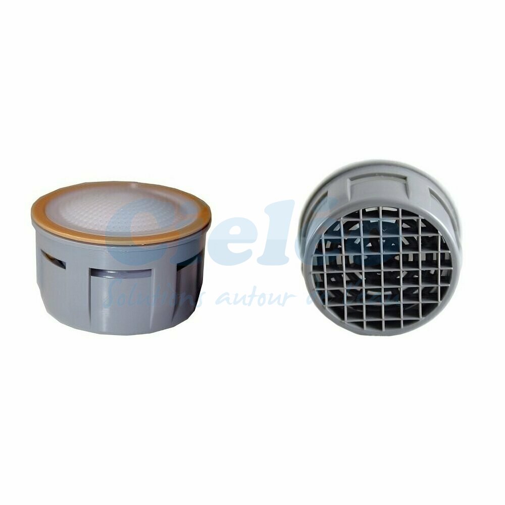 LAXARA® Économiseur D'eau Pour Douche Chrome | Réglable De 0,1 à 23 L/min | Convient à Presque Toutes Les Douches, Robinets De Douche Et Têtes De Douche | Installation Sans Outil