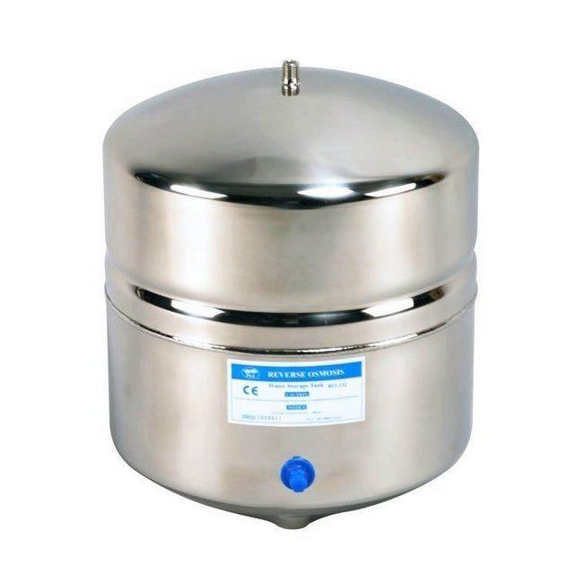 Réservoir osmoseur inox - Volume utile 7 à 10 litres