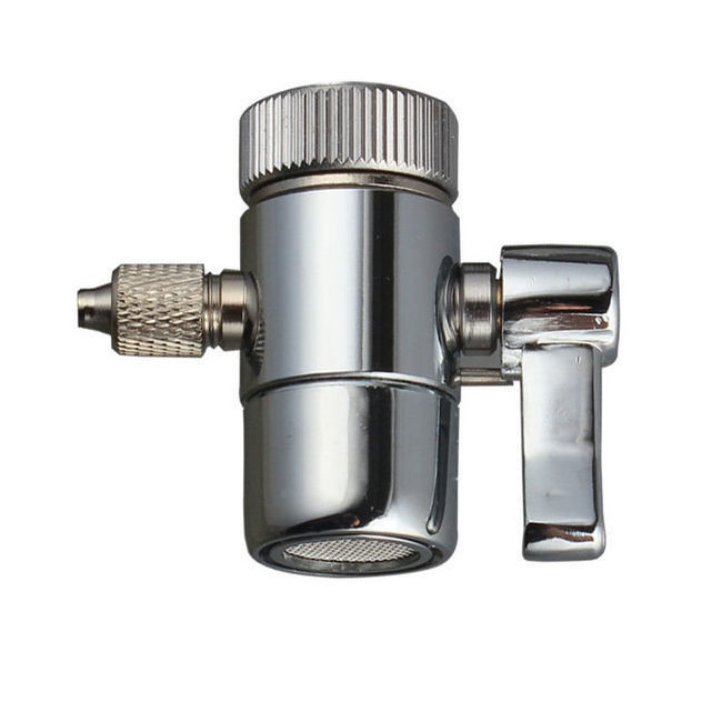 Robinet diverter pour filtre à eau tubing 1/4"