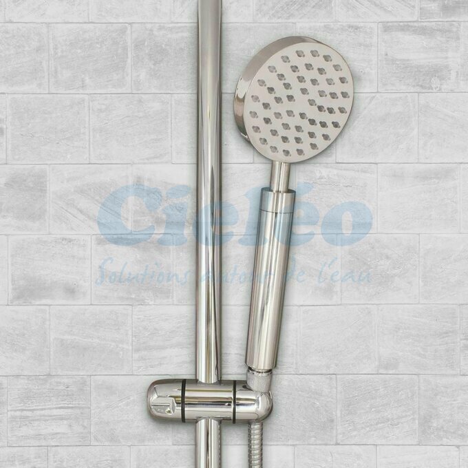 Douchette filtrante inox Hydropure