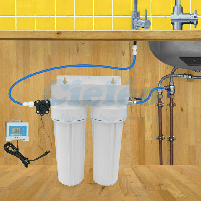 Filtre double sous vier Hydropure digital cartouche XM