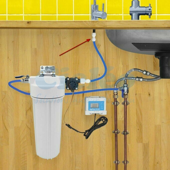 Raccord sur base filetage robinet
