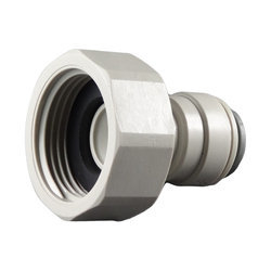 Union robinet filetage femelle avec joint 3/4", tubing 3/8"