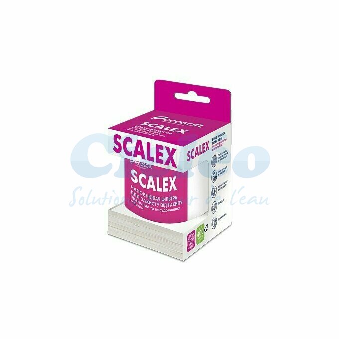 Recharge pour anti tartre lave-linge & lave-vaisselle Scalex