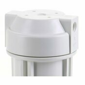 Tte porte-filtre blanc 10" filetage 1/4"