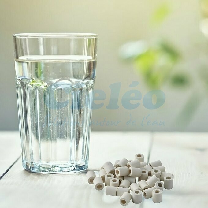 Cramique active dans l'eau de boisson