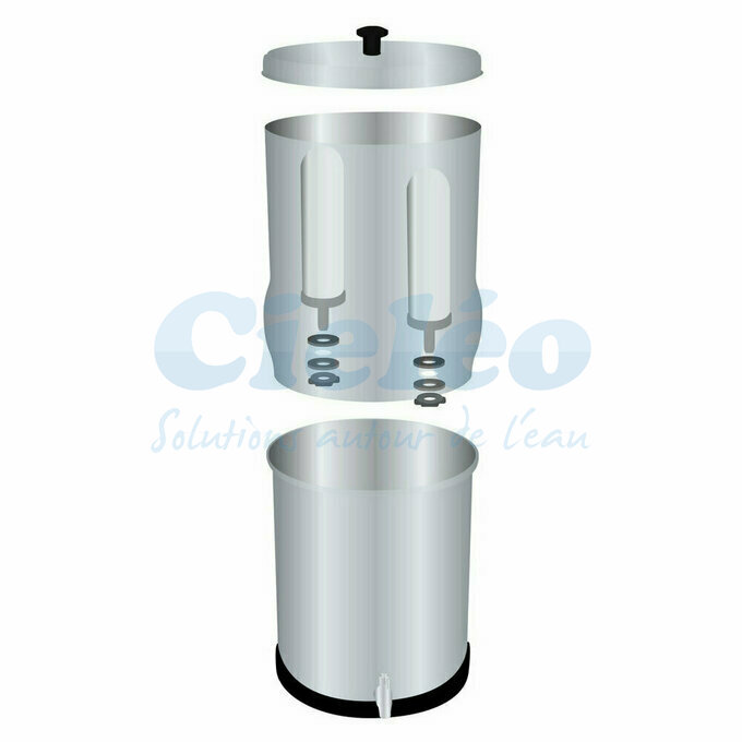 Filtre Hydropure avec cartouches