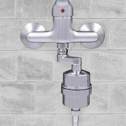 Filtre douche inox Hydropure avec écarteur