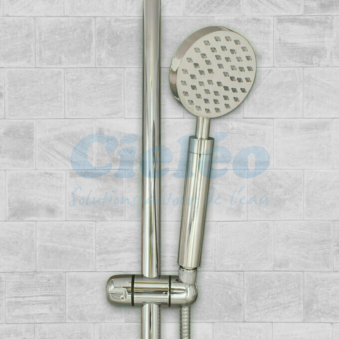 filtre douchette inox anti-chlore Hydropure