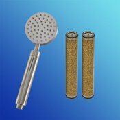 Pack filtre douchette inox Hydropure 3 cartouches