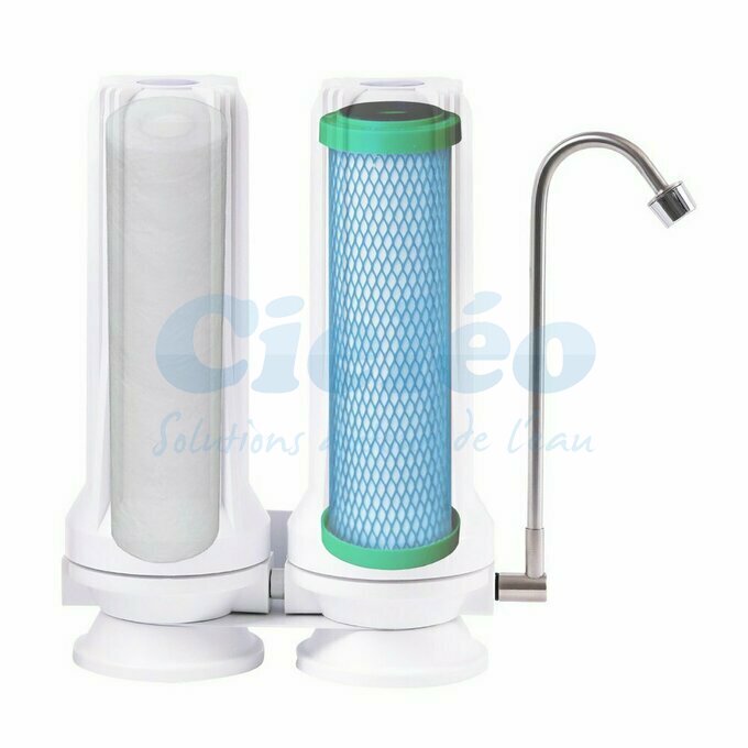 Filtre  eau sur vier Double avec EM Premium 5 et sdiment 1 m