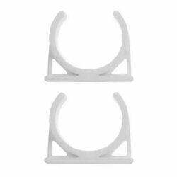Clip simple cartouche en ligne 2" - lot de 2