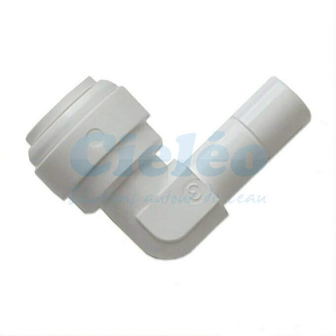 Equerre  queue lisse, tubing 3/8", lisse 3/8"