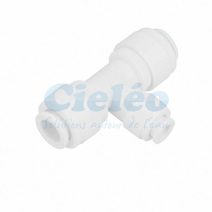 Raccord Té inégal tubing 3/8" - 1/4" Raccord Té inégal tubing 3/8" - 1/4"