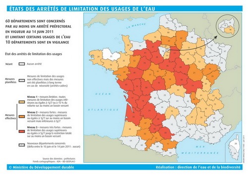Arrivée des pluies : fin de la sécheresse en France ? 