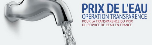 Prix de l'eau : opération transparence !