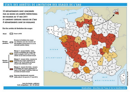 Sécheresse et restrictions d'eau : la Seine-Maritime aussi